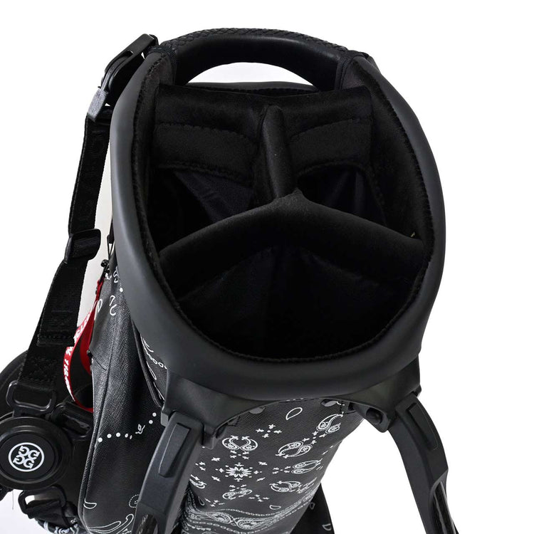 G FORE Golf Bag BANDANA KILLER LUXE G4AS23A23 ONYX Black 2023AW Men's [SALE] 