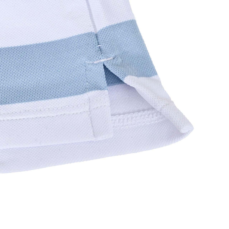 G FORE Polo Shirt OFFSET STRIPE G4LF23K681 SNOW White 2023AW Women's [SALE] 