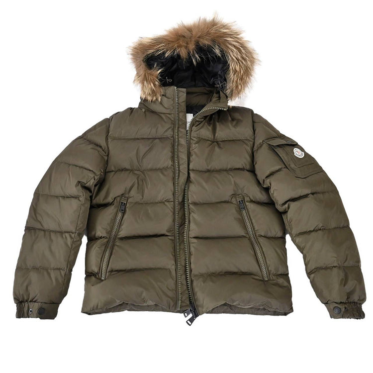 モンクレール MONCLER ダウンジャケット MARQUE 256 グリーン メンズ プレゼント ギフト