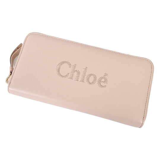 クロエ CHLOE ラウンドファスナー長財布 CHC23AP970I10 6J5 ピンク 2023AW レディース 【SALE】