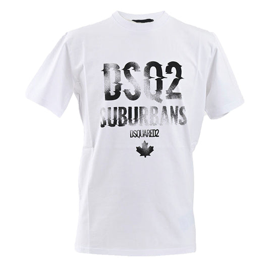 Dsquared DSQUARED2 T-shirt S74GD1219 D20014 Cool Fit Tee 100 White 2024SS Men's 