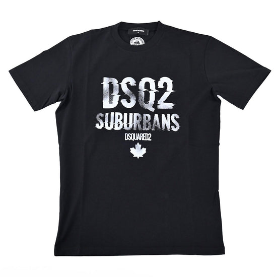 ディースクエアード DSQUARED2 Tシャツ S74GD1219 D20014 Cool Fit Tee 900 ブラック 2024SS