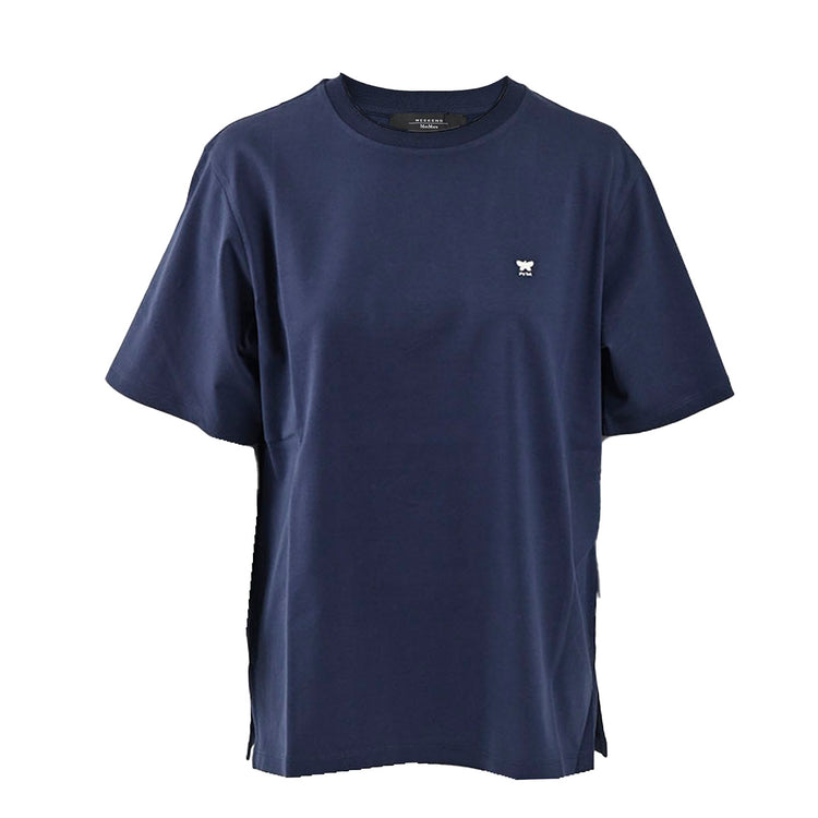 ウィークエンド マックスマーラ WEEKEND MAXMARA Tシャツ DEODARA 59710416 010 ネイビー 2024年春夏新作 2024SS レディース