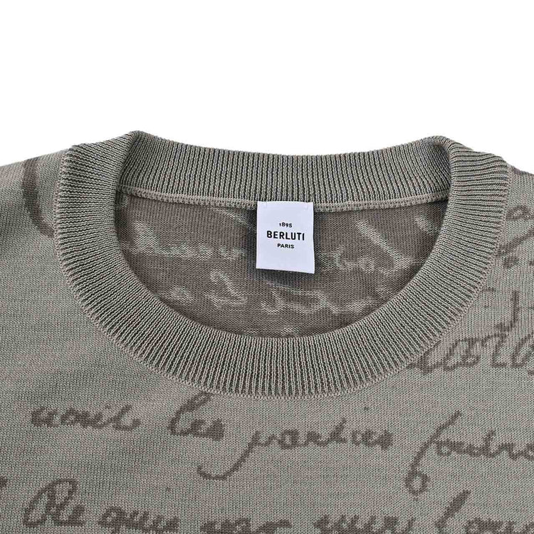 BERLUTI Sweater KRL198 YWBG GRES BEIGE R26KRL198 002 I03 Beige 2024SS Men's 