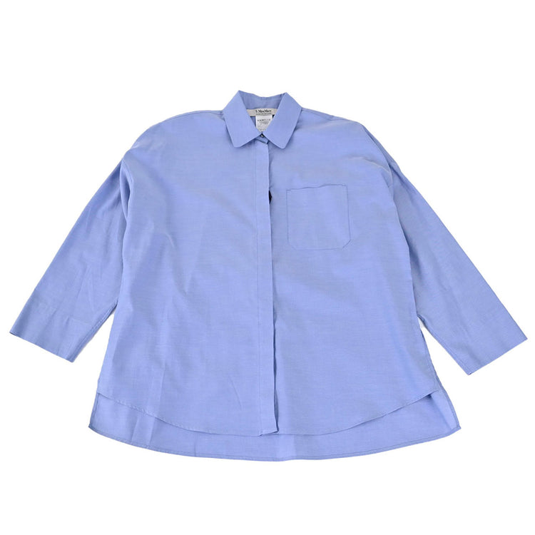 S MAX MARA Casual Shirt LODOLA 24191110916 001 Blue 2024SS Women's