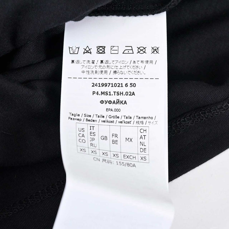 エス マックスマーラ S MAX MARA Tシャツ SAX 24199710216 019 ブラック 2024年春夏新作 2024SS レディース