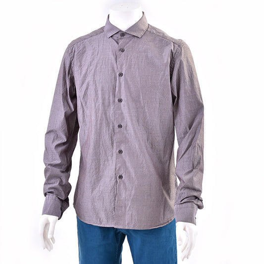 EXBIT shirt, brown, CA113C516, men's 