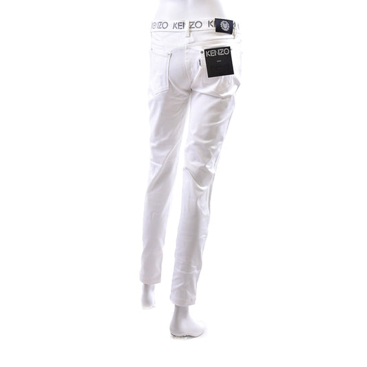 KENZO denim pants F752PA2506EH 01 white 40 