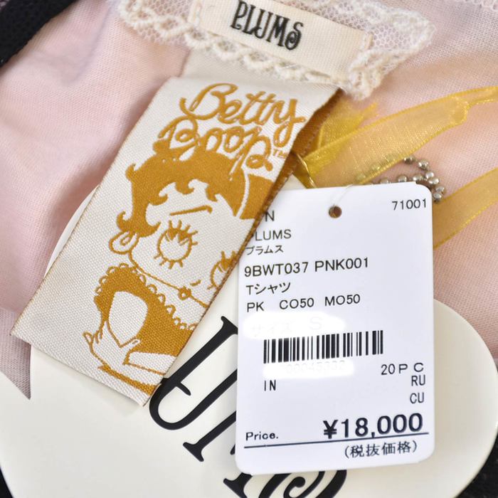 プラムス クチュール PLUMS COUTURE Tシャツ 9BWT037 PNK001 ピンク レディース